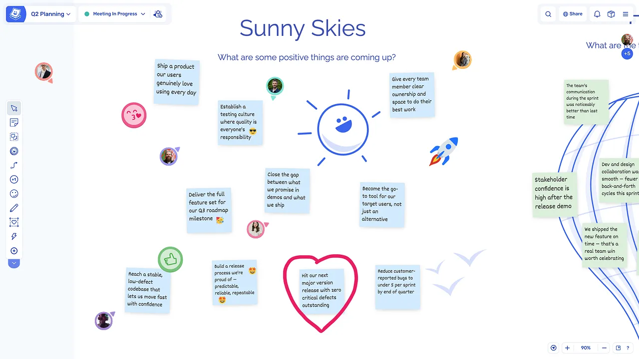 Add energy during the session