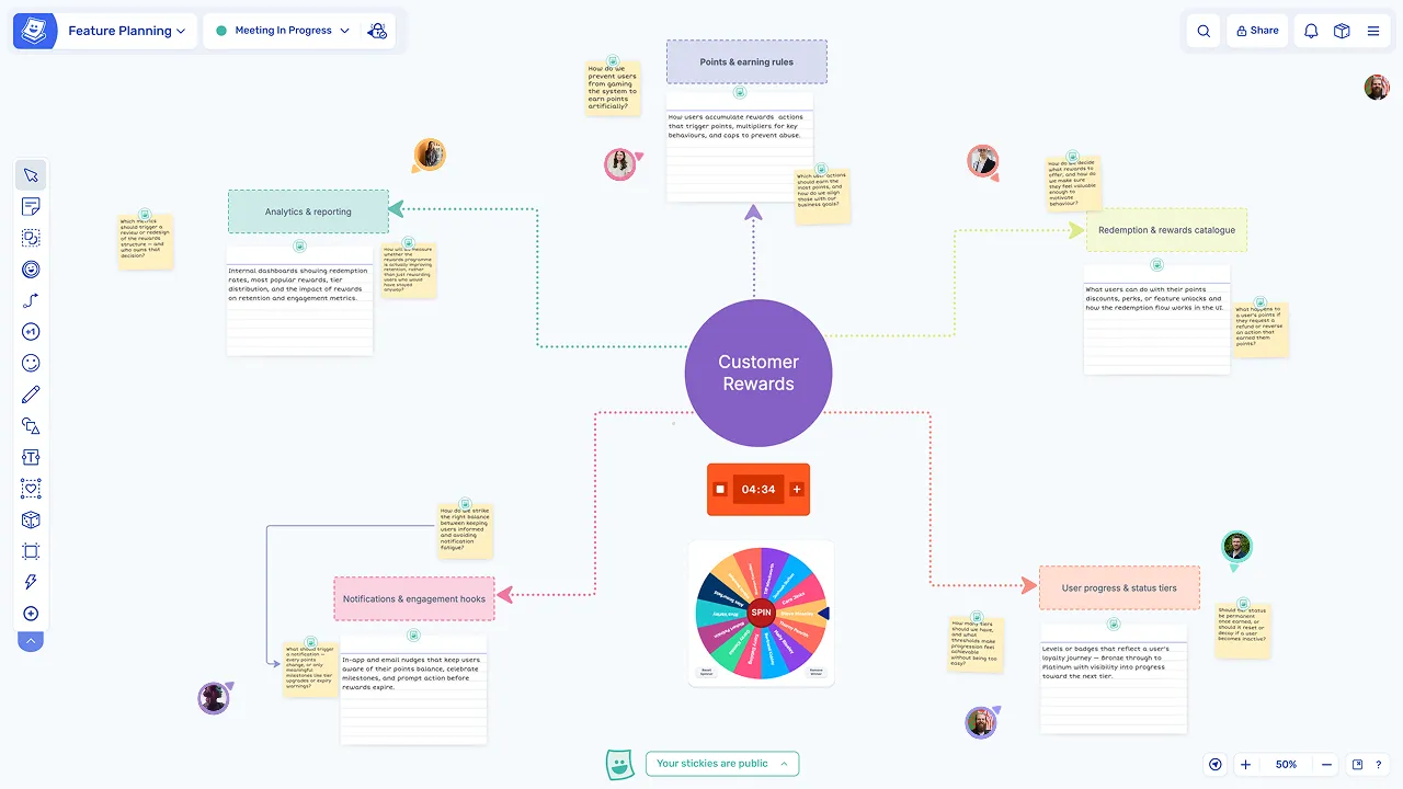 Build the structure visually