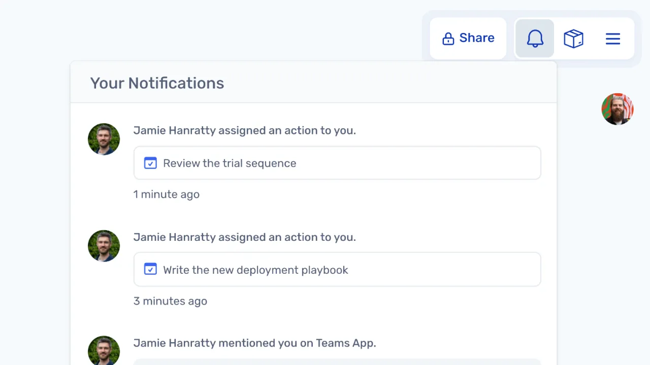 Notify assignees automatically